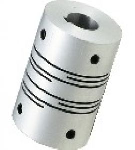 MST-K Flexible Coupling - Slit - Type - Set Screw + Key Type